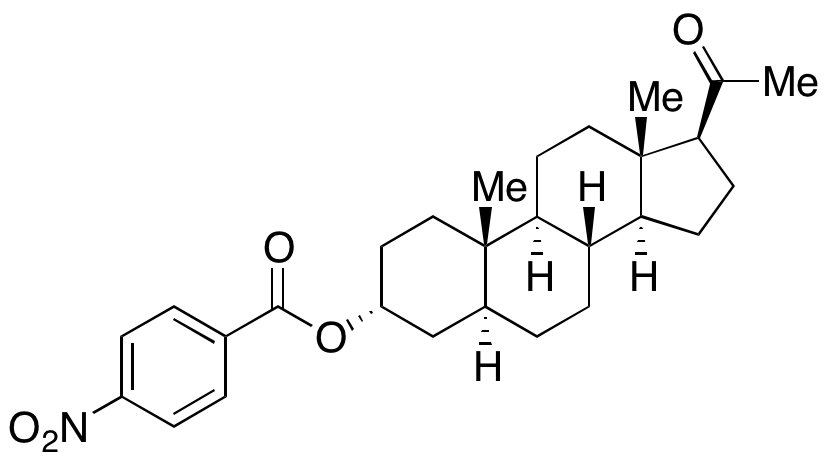 (3α)-Allopregnanolone p-Nitrobenzoate