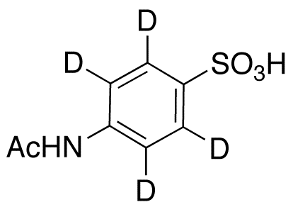 4-Acetamidobenzenesulfonic Acid-d4 (Major)