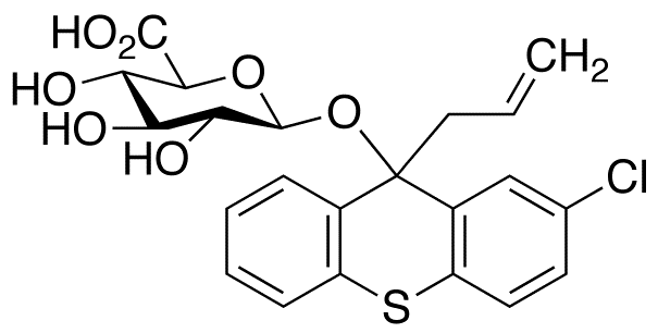 9-Allyl-2-chlorothioxanthen-9-ol Glucuronide