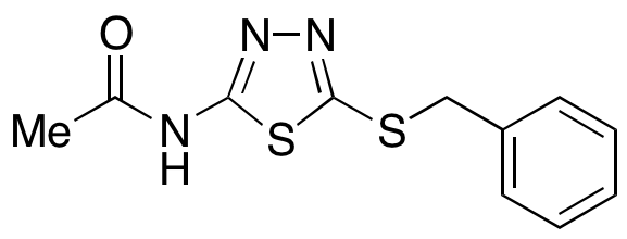 Acetamido-5-benzylthio-1,3,4-thiadiazole