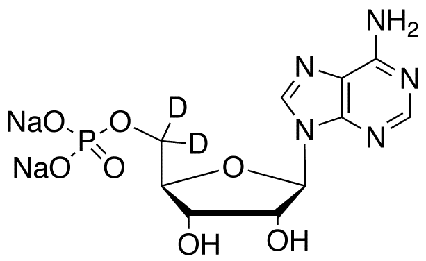 Adenosine 5’-Monophosphate-5’,5’’-d2 Disodium Salt