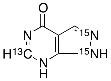 Allopurinol-13C,15N2