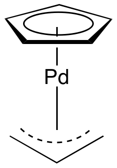 Allyl(cyclopentadienyl)palladium