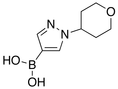 B-[1-(Tetrahydro-2H-pyran-4-yl)-1H-pyrazol-4-yl]boronic Acid