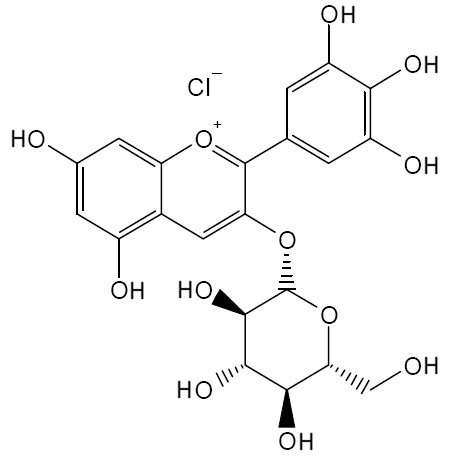 Delphinidin-3-O-glucoside chloride