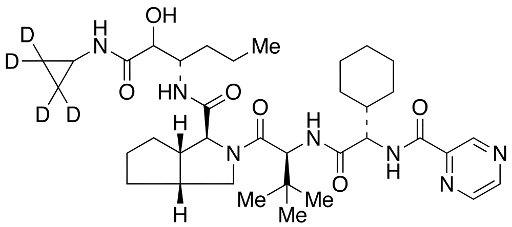 Hydroxy Telaprevir-d4 (Mixture of Diastereomers)