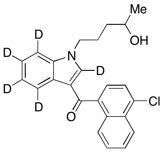 JWH 398 N-(4-Hydroxypentyl) Metabolite-d5