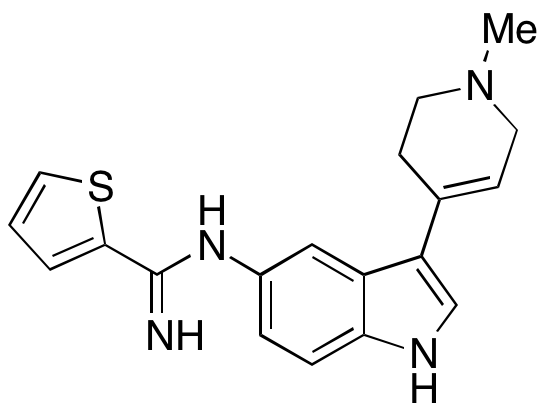N-[3-(1,2,3,6-Tetrahydro-1-methyl-4-pyridinyl)-1H-indol-5-yl]-2-thiophenecarboximidamide