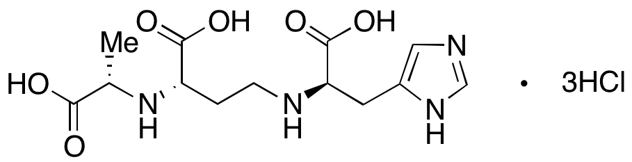 N-[3-(N-L-Alanyl)-amino-3-carboxypropyl]-D-histidine Trihydrochloride