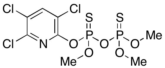 O,O,O-Trimethyl-O-(3,5,6-trichloro-2-pyridinyl)diphosphosrodithioate