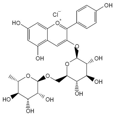 Pelargonidin-3-O-rutinosde chloride