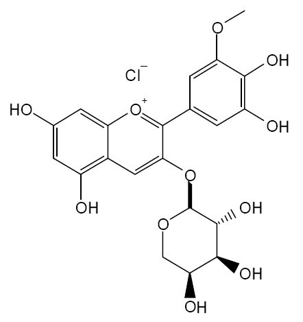 Petunidin-3-O-arabinoside chloride