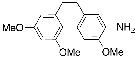 cis-3,4’,5-Trimethoxy-3’-aminostilbene