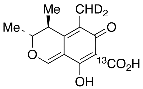 (-)-Citrinin-13C,d2