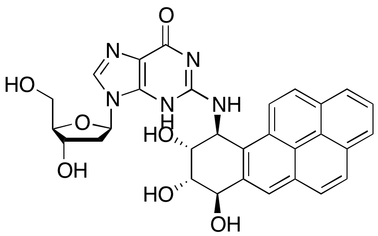 (+)-trans-anti-BPDE-N2-dG