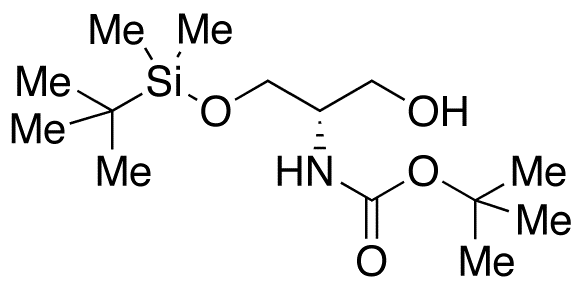 [(1S)-2-[[(tert-Butyl)dimethylsilyl]oxy]-1-(hydroxymethyl)ethyl]-carbamic Acid tert-Butyl Ester