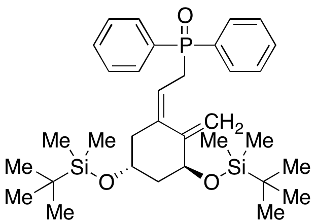 [(2Z)-2-[(3S,5R)-3,5-Bis[[(1,1-dimethylethyl)dimethylsilyl]oxy]-2-methylenecyclohexylidene]ethyl]diphenylphosphine Oxide