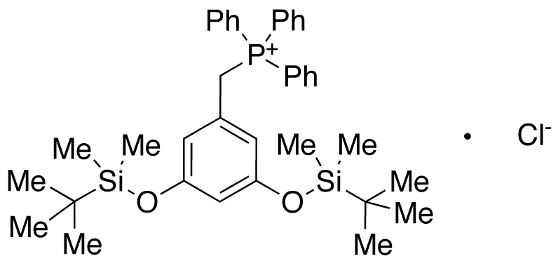 [[3,5-Bis[[(1,1-dimethylethyl)dimethylsilyl]oxy]phenyl]methyl]triphenylphosphonium Chloride
