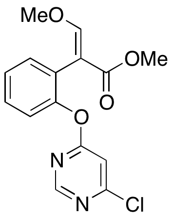 (αE)-2-[(6-Chloro-4-pyrimidinyl)oxy]-α-(methoxymethylene)benzeneacetic Acid Methyl Ester