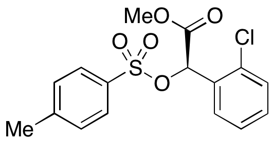 (αR)-2-Chloro-α-[[(4-methylphenyl)sulfonyl]oxy]benzeneacetic Acid Methyl Ester
