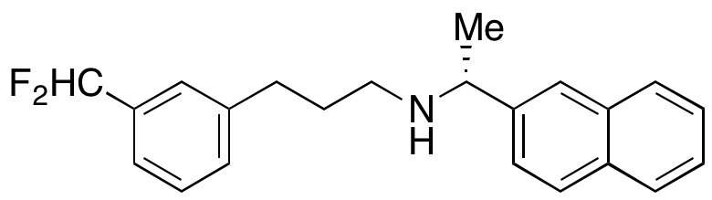 (αR)-N-[3-[3-(Difluoromethyl)phenyl]propyl]-α-methyl-1-naphthalenemethanamine