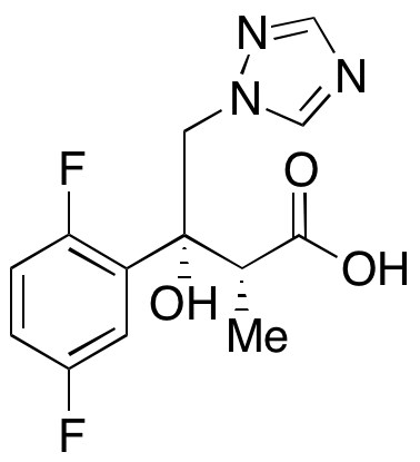 (αR,βR)-β-(2,5-Difluorophenyl)-β-hydroxy-α-methyl-1H-1,2,4-triazole-1-butanoic Acid