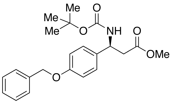 (βS)-β-[(1,1-tert-Butyloxycarbonyl)amino]-4-benzyloxy-benzenepropanoic Acid Methyl Ester