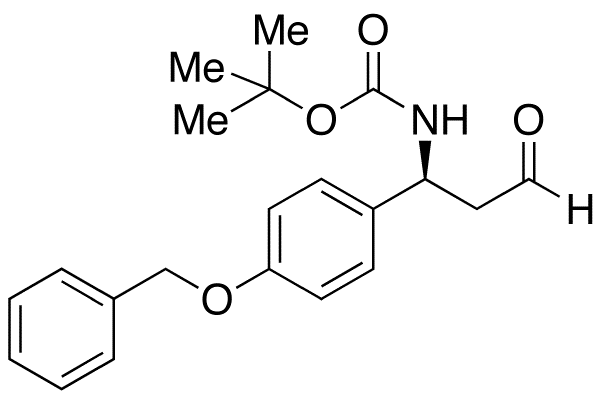 (βS)-β-[(1,1-tert-Butyloxycarbonyl)amino]-4-benzyloxy-benzenepropionic Aldehyde