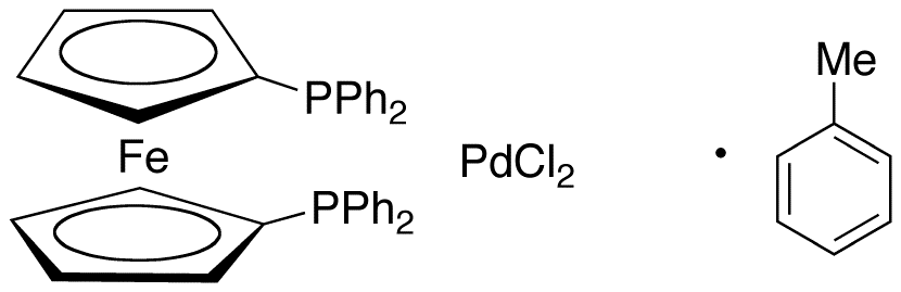 (1,1’-Bis(diphenylphosphino)ferrocene)dichloropalladium Toluene