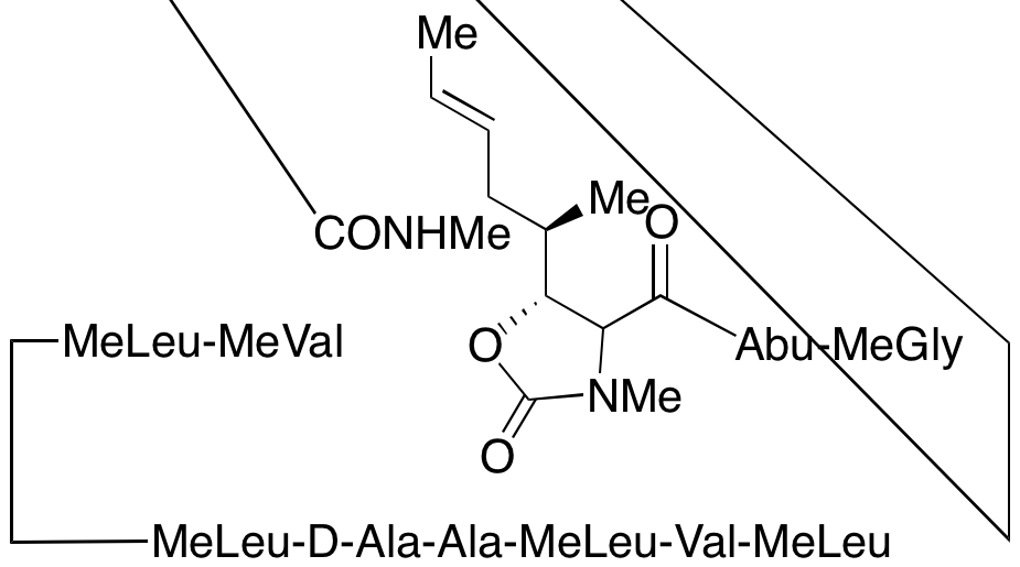 (1,11-seco)-Cyclosporin A Oxazolidinone Methylamide