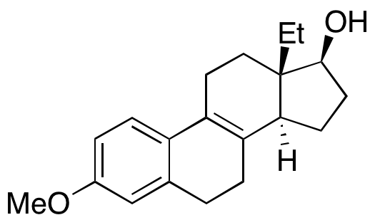 (17β)-13-Ethyl-3-methoxygona-1,3,5(10),8-tetraen-17-ol (17β)-13-Ethyl-3-methoxygona-1,3,5(10),8-tetraen-17-ol