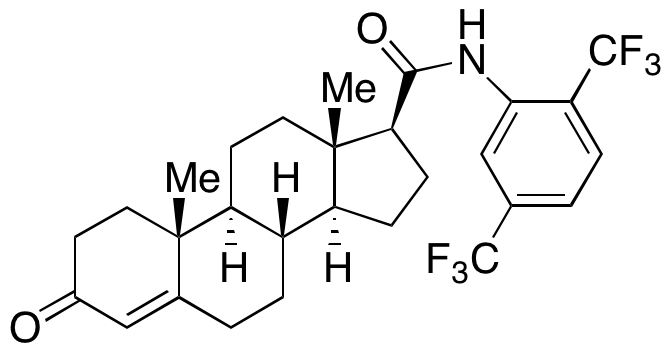 (17β)-N-[2,5-Bis(trifluoromethyl)phenyl]-3-oxo-androst-4-ene-17-carboxamide