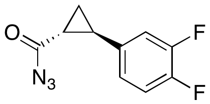 (1R,2R)-2-(3,4-Difluorophenyl)-cyclopropanecarbonyl Azide