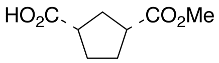 (1R,3S)-1,3-Cyclopentanedicarboxylic Acid 1-Methyl Ester