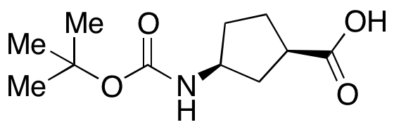 (1R,3S)-3-[(tert-Butoxycarbonyl)amino]cyclopentanecarboxylic Acid