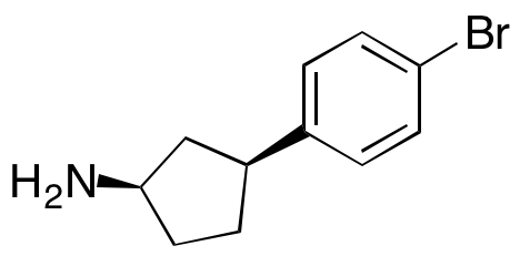(1R,3S)-3-(4-Bromophenyl)cyclopentanamine