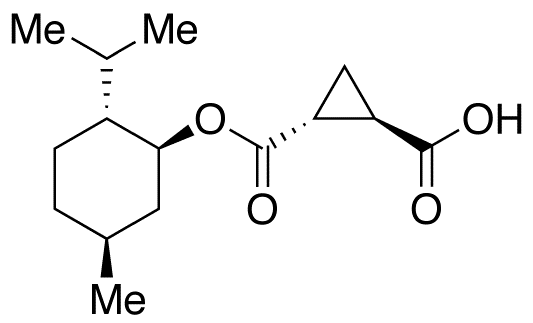 (1S,2S)-Cyclopropane-1,2-dicarboxylic Acid Monomenthyl Ester