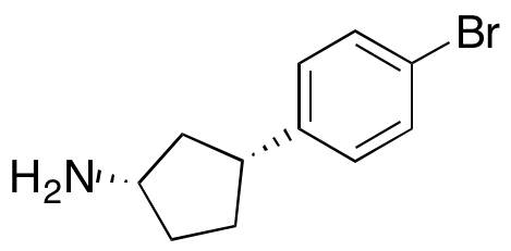 (1S,3R)-3-(4-Bromophenyl)cyclopentanamine