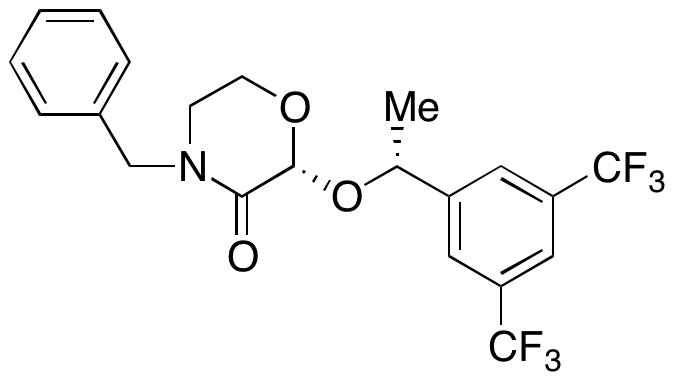 (2R)-2-[(1R)-1-[3,5-Bis(trifluoromethyl)phenyl]ethoxy]-4-(phenylmethyl)-3-morpholinone