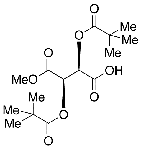 (2R,3R)-2,3-Bis(2,2-dimethyl-1-oxopropoxy)-butanedioic Acid 1-Methyl Ester