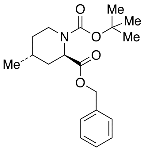 (2R,4R)-rel-N-tert-Butyloxycarbonyl-4-methyl-2-piperidinecarboxylic Acid Benzyl Ester