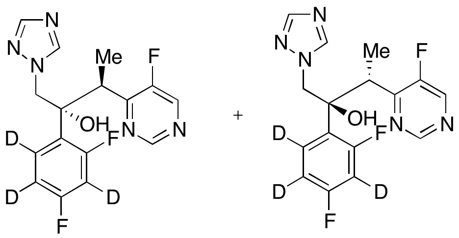 (2RS,3RS)-α-(2,4-Difluorophenyl)-5-fluoro-β-methyl-α-(1H-1,2,4-triazol-1-ylmethyl)-4-pyrimidineethanol-d3