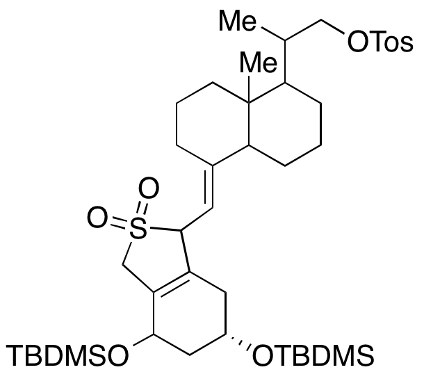 (2S)-2-((7aR,E)-4-(((4S,6R)-4,6-Bis((tert-butyldimethylsilyl)oxy)-2,2-dioxido-1,3,4,5,6,7-hexahydrobenzo[c]thiophen-1-yl)methylene)-7a-methyloctahydro-1H-inden-1-yl)propyl 4-Methylbenzenesulfonate