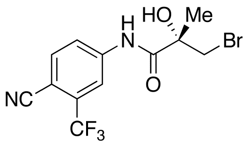 (2S)-3-Bromo-N-[4-cyano-3-(trifluoromethyl)phenyl]-2-hydroxy-2-methyl-propanamide