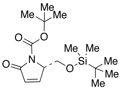 (2S,3R)-N-(tert-Butyloxycarbonyl)-O-(tert-butyl)dimethylsilyl-3,4-dehydro-pyroglutaminol