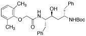 (2S,3S,5S)-2-(2,6-Dimethylphenoxyacetyl)amino-3-hydroxy-5-(tert-butyloxycarbonylamino)-1,6-diphenylhexane (2S,3S,5S)-2-(2,6-Dimethylphenoxyacetyl)amino-3-hydroxy-5-(tert-butyloxycarbonylamino)-1,6-diphenylhexane