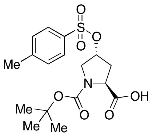 (2S,4R)-1-(tert-Butoxycarbonyl)-4-(tosyloxy)pyrrolidine-2-carboxylic Acid