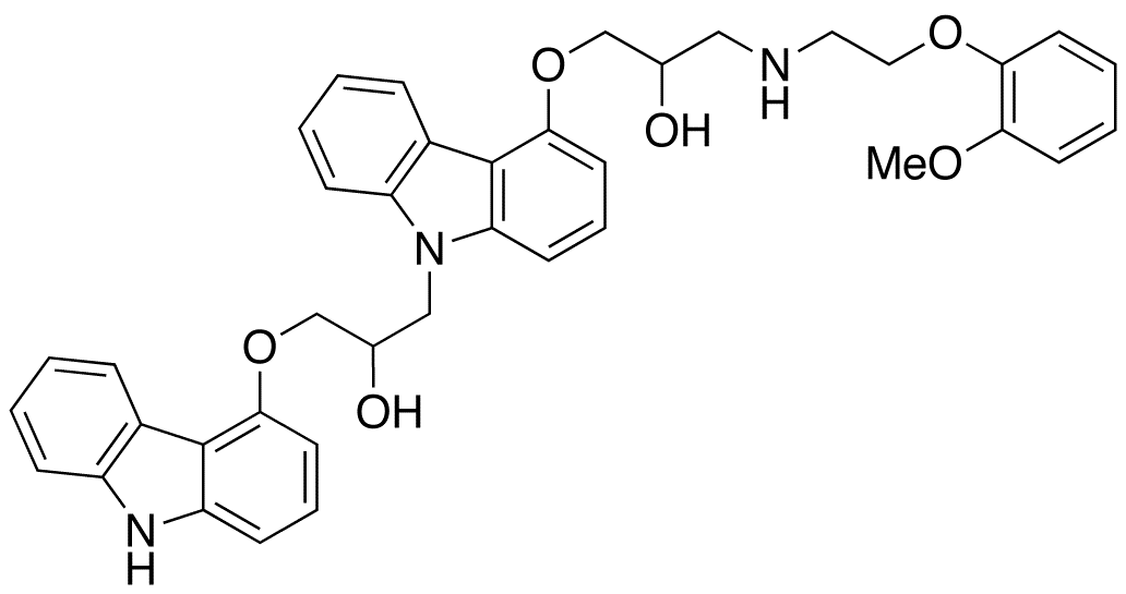 [3-(9H-Carbazol-4-yloxy)-2-hydroxy]propyl Carvedilol