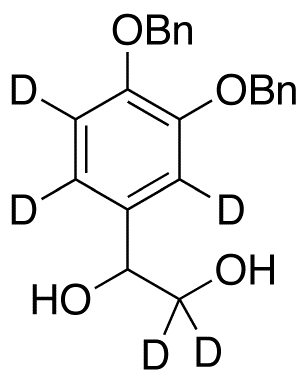 [3,4-Bis(benzyloxy)phenyl]-1,2-ethanediol-d5