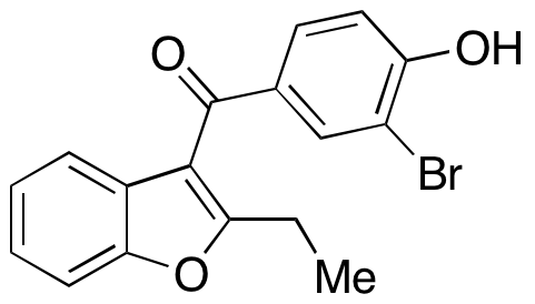 (3-Bromo-4-hydroxyphenyl)(2-ethyl-3-benzofuranyl)-methanone